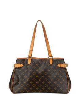 Louis Vuitton Pre-Owned: Коричневая сумка-шоппер 