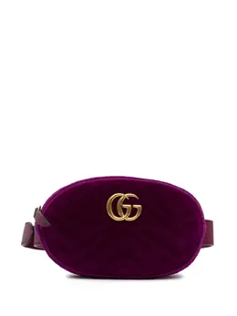 Gucci Pre-Owned: Фиолетовая сумка 