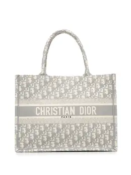 Christian Dior Pre-Owned: Серая сумка-шоппер 