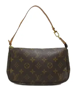 Louis Vuitton Pre-Owned: Коричневая сумка 