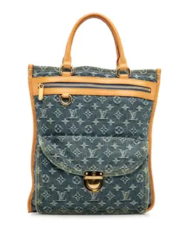 Louis Vuitton Pre-Owned: Голубая сумка-шоппер 