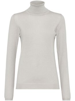 Brunello Cucinelli: Белый свитер 