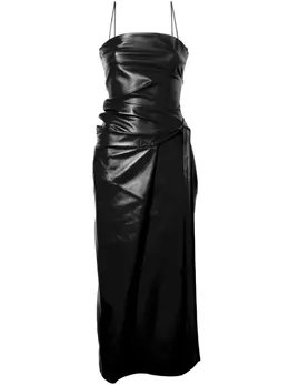 Proenza Schouler: Кожаное платье 