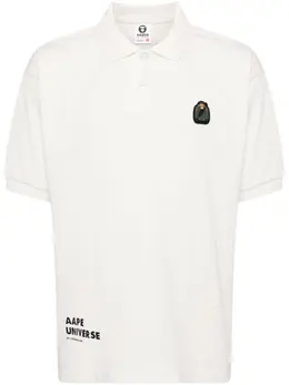 AAPE BY *A BATHING APE®: Поло с принтом 