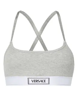 Versace: Светлый бюстгальтер 