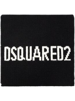 Dsquared2: Чёрный шарф 