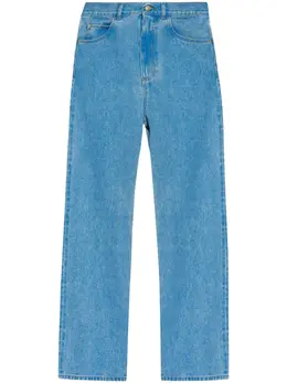 Marni: Хлопковые джинсы 