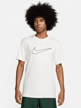 NIKE: Белая футболка  Sportswear