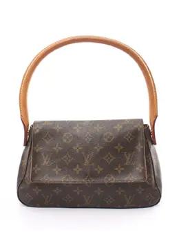 Louis Vuitton Pre-Owned: Коричневая сумка 