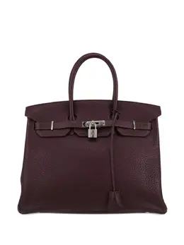 Hermès Pre-Owned: Фиолетовая сумка