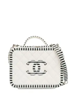 CHANEL Pre-Owned: Белая сумка 
