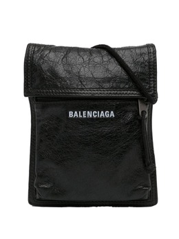 Balenciaga Pre-Owned: Чёрная сумка через плечо 