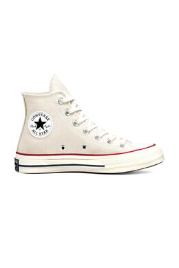 Converse: Бежевые кроссовки 