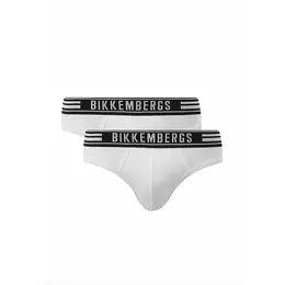 BIKKEMBERGS: Белые трусы 