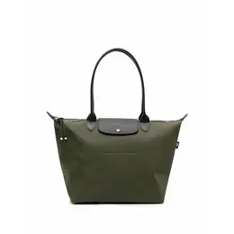 Longchamp: Зелёная сумка 