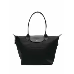 Longchamp: Чёрная сумка 