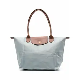 Longchamp: Серая сумка