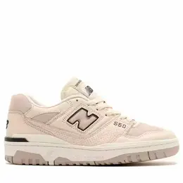 New Balance: Бежевые кроссовки  550