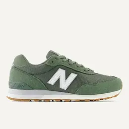New Balance: Зелёные кроссовки 