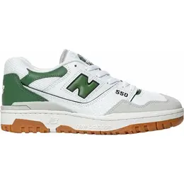 New Balance: Белые кроссовки  550