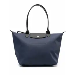 Longchamp: Синяя сумка 