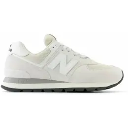 New Balance: Серые кроссовки  574