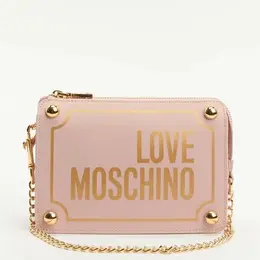 LOVE MOSCHINO: Розовая сумка 