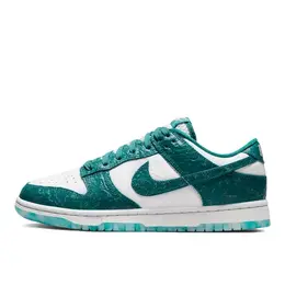 NIKE: Белые кроссовки  Dunk Low