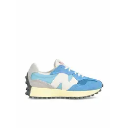 New Balance: Голубые кроссовки 