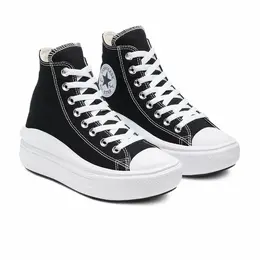 Converse: Чёрные кеды  Chuck Taylor All Star Move