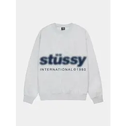 Stussy: Серый свитшот