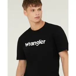 Wrangler: Чёрная футболка 