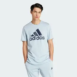 adidas: Голубая футболка  Essentials