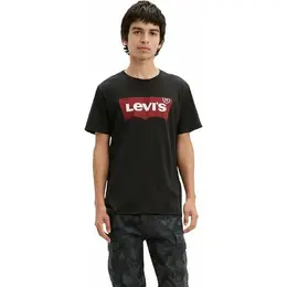 Levi's: Чёрная футболка 