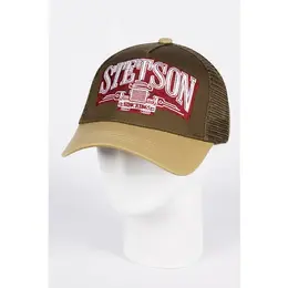 STETSON: Кепка цвета хаки 