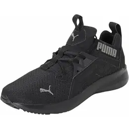 PUMA: Чёрные кроссовки 