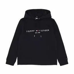 TOMMY HILFIGER: Чёрная толстовка 