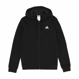 adidas: Чёрная толстовка 