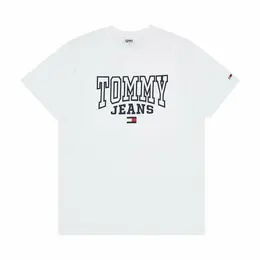 Tommy Jeans: Белая футболка