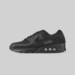 NIKE: Чёрные кроссовки  Air Max 90