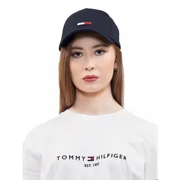 TOMMY HILFIGER: Синяя кепка