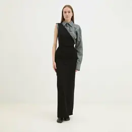 MM6 Maison Margiela: Чёрное платье 