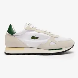 LACOSTE: Белые кроссовки 