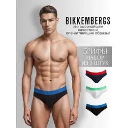 BIKKEMBERGS: Чёрные трусы 