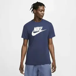 NIKE: Синяя футболка  NSW