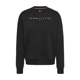 Tommy Jeans: Чёрная толстовка