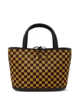 Louis Vuitton Pre-Owned: Коричневая сумка-шоппер 