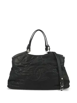 CHANEL Pre-Owned: Чёрная сумка 