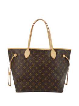 Louis Vuitton Pre-Owned: Коричневая сумка-шоппер 