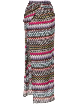 Missoni: Юбка с запахом 